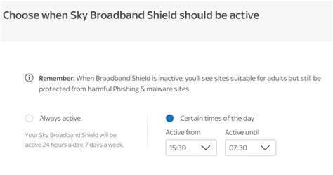 how to turn off sky shield|broadband shield settings sky.